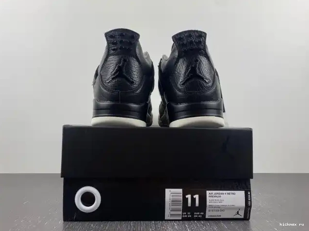 Rep MAX Jordan Pony 4 Black Retro Hair 819139-010 0605